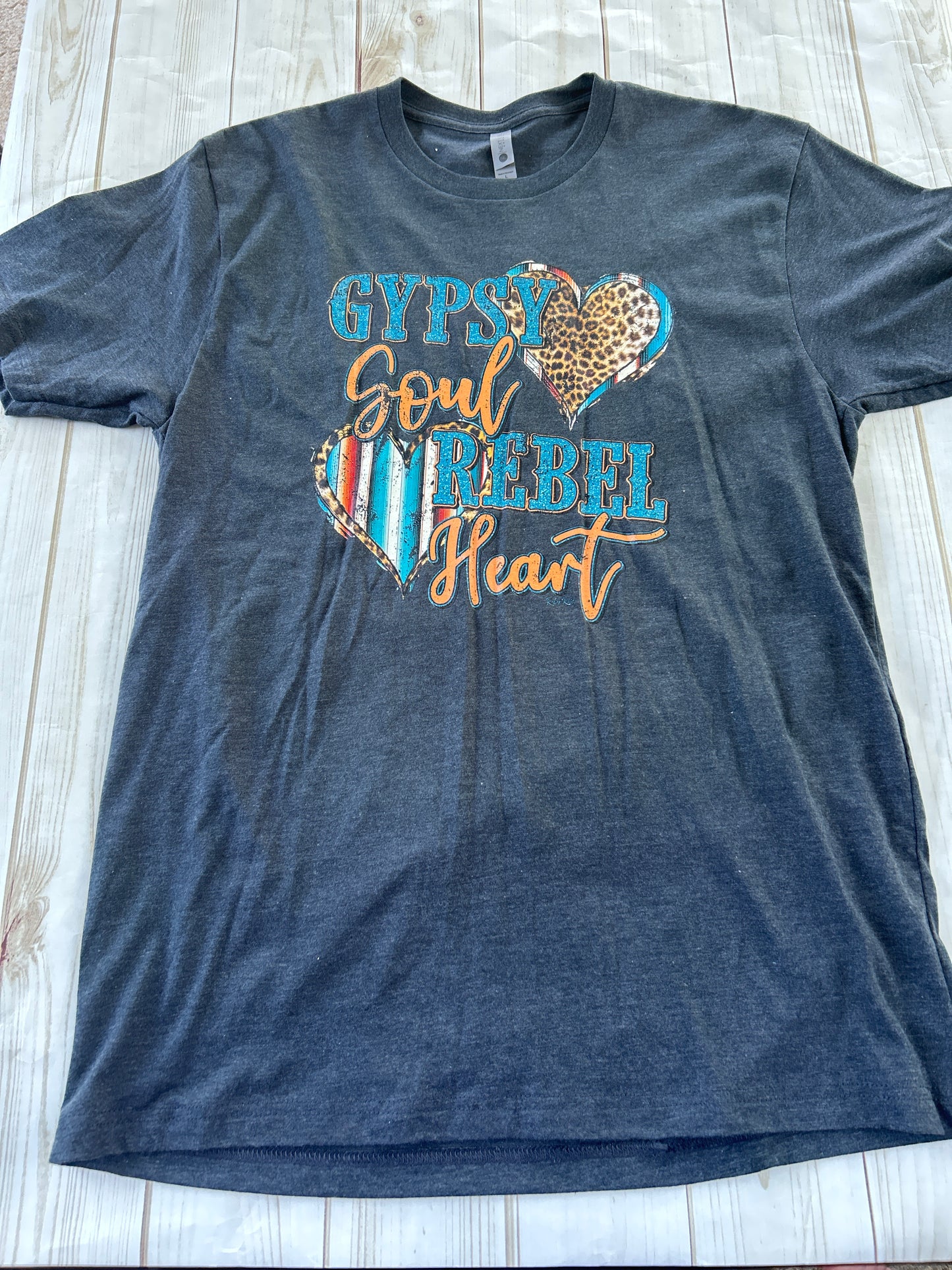 Gypsy Soul Rebel Heart T Shirt