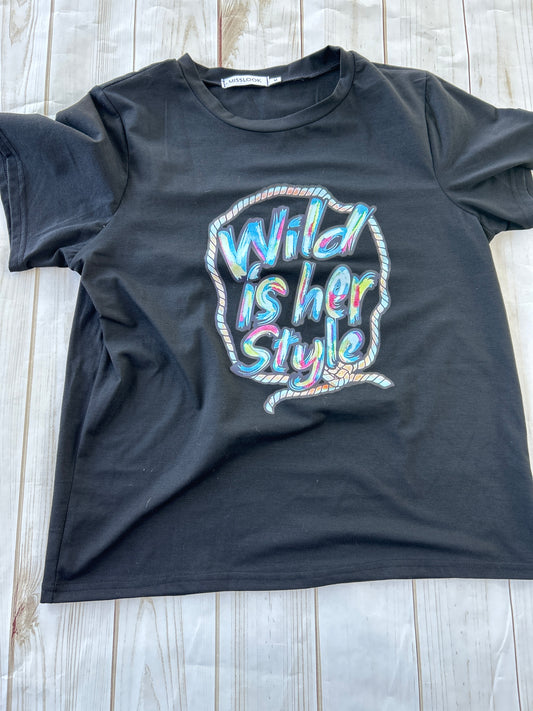 Wild is Her Style T Shirt