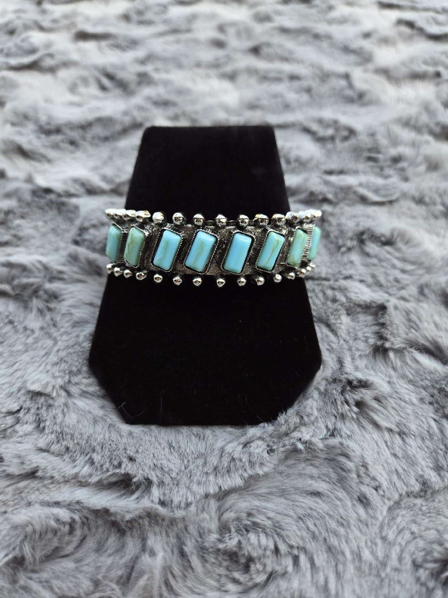 Turquoise Bar Cuff