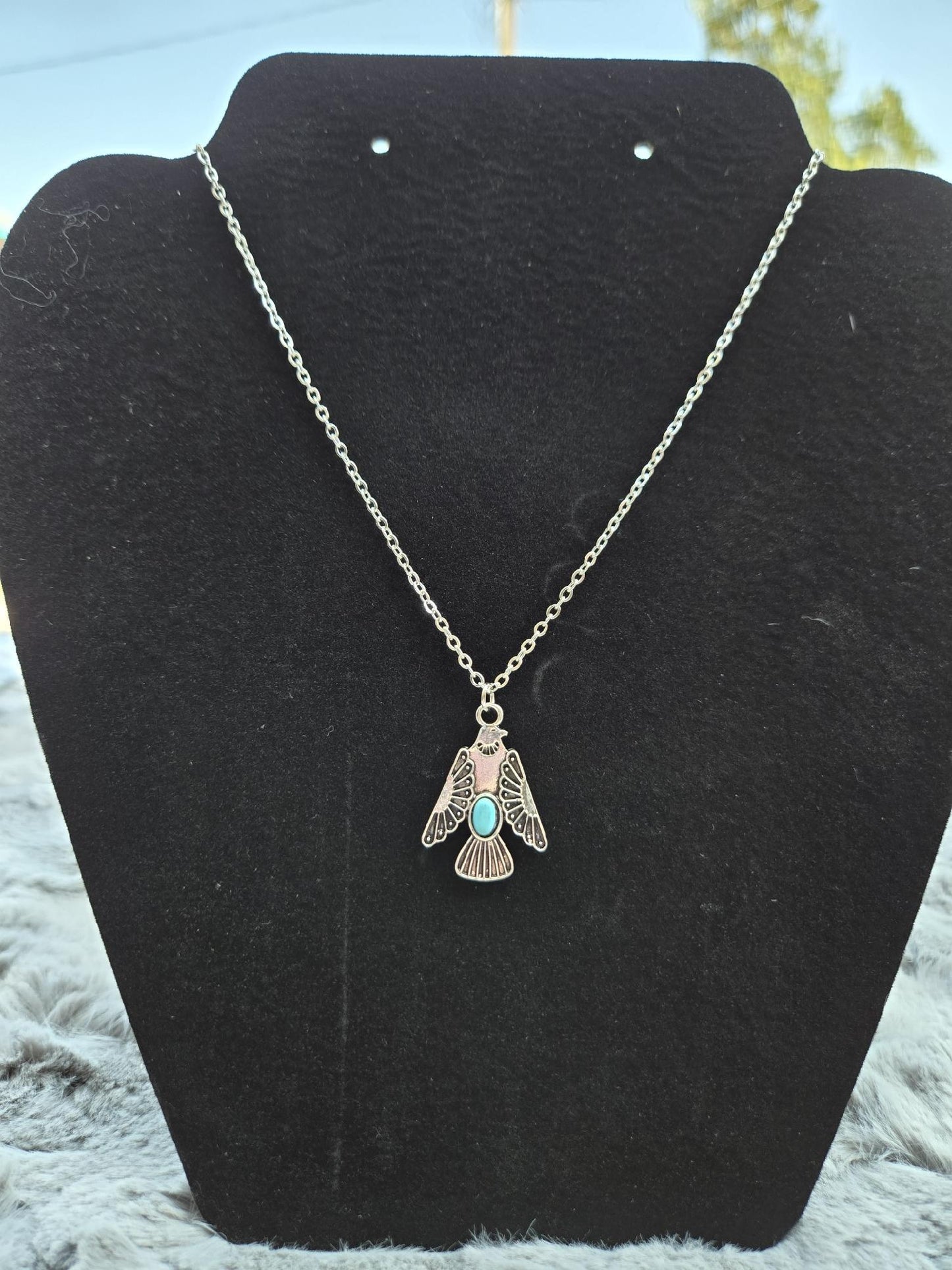 Thunderbird Turquoise Necklace